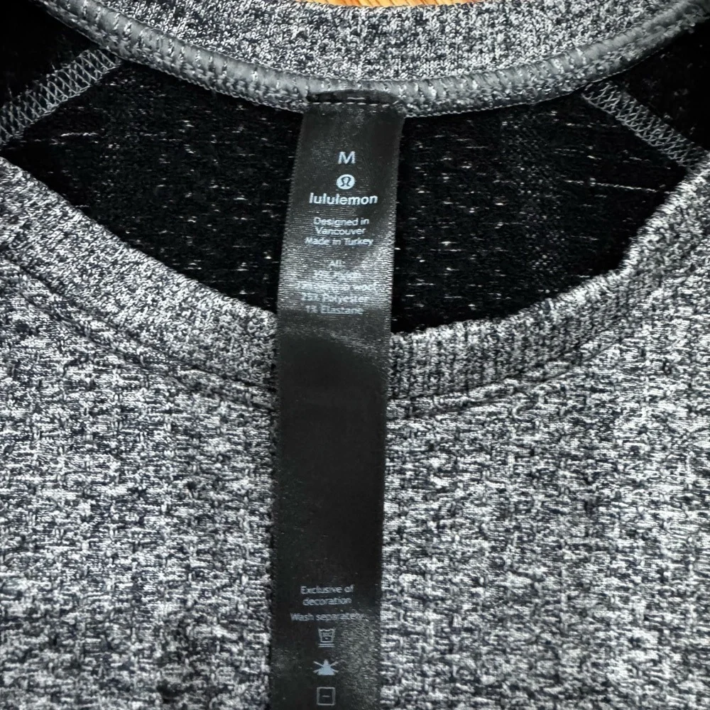 lululemon athletica Men's Gray Crewneck Sweater